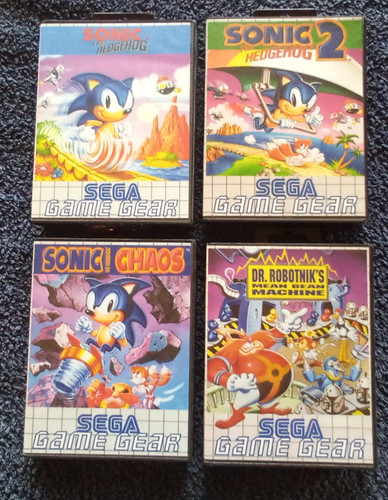 Sega game gear sonic - gear,