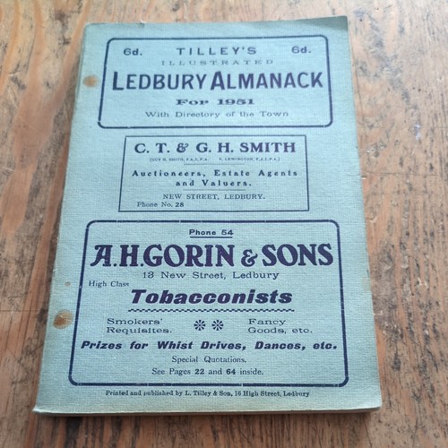 1951 ledbury directory trade - trade, &