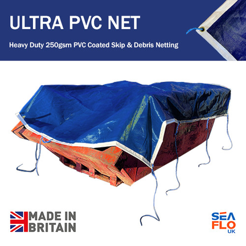 Pvc coated skip net ultra - net, –