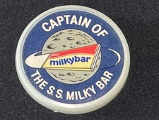 Captain of The S.S. Milky Bar - Milkybar Cadbury’s Pin badge - Rare