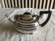 antique sterling silver teapot