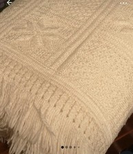 Vintage retro Cream Woven Star