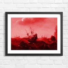 Dutch Golden Age Ship Storm