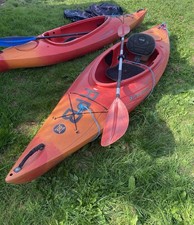 2 Kayaks With Paddles