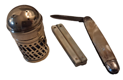 Small bundle antique silver - bundle,
