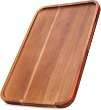 Large Wood Serving Trays Decor