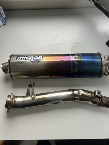 Micron motorcycles exhausted - micron,