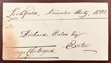 1823 pre stamp front - pre‑stamp, to