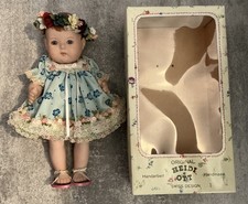 “Dionne” Hawaii Dreamkid Jointed 10” Porcelain Baby Doll by Heidi Ott 1986 Boxed