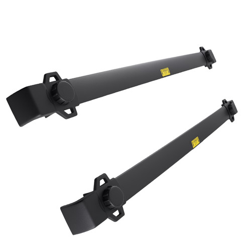Aluminium roof rack cross bars - cross,
