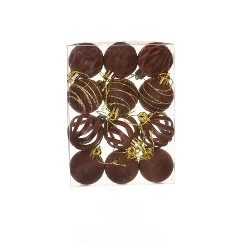 12pcs set 4cm - 12pcs/set, velvet