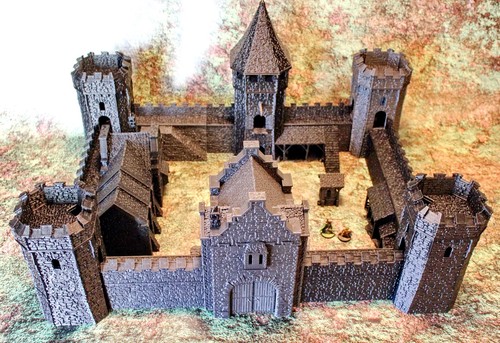 Greendale castle fortress - castle,