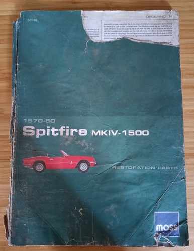 Triumph spitfire mkiv 1500 - triumph,