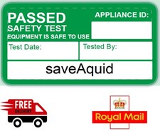 PAT TEST LABELS PORTABLE
