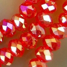Wholesale 24 Color Crystal Faceted Abacus Loose Beads 3*4mm, 4*6mm, 6*8mm