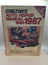 Chilton's Auto Repair Manual