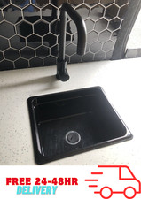 black campervan / Motorhome / Boat sink