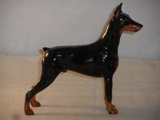 Royal Doulton Ch Rancho Dobe’s Storm’ Doberman Dog Figure Bone China Rare 16cms
