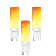 Melery G9 Flame Lamp LED Light