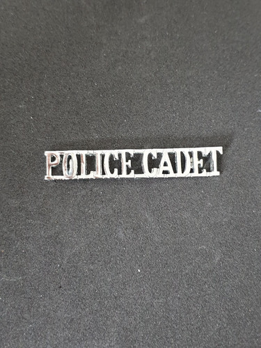 Obsolete police cadet shoulder - police,