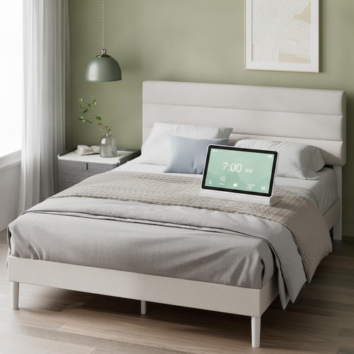 Piper king upholstered bed - king,