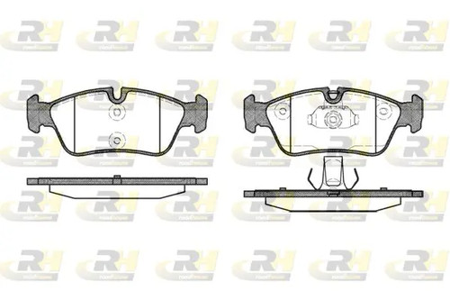 Brake pads front axle - brake, 2384.40
