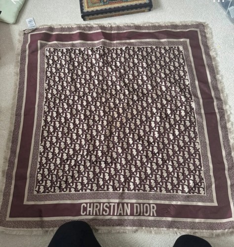 Dior oblique square scarf - dior,