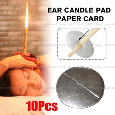 10Pcs Beeswax Candle Protectors Personal Ear Care Disk Protective Septum Kits