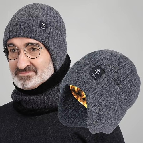 Men winter knitted hat warm - hat,