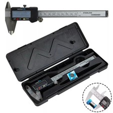 6 INCH DIGITAL VERNIER CALIPER 150MM STAINLESS STEEL MICROMETER ELECTRONIC TOOL