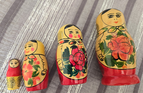 Authentic wooden russian ussr - authentic,
