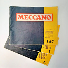 Vintage Meccano Books of Models - 2, 3, 5/6/7