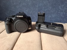 Canon EOS 400D DSLR Camera Body With Battery Grip And Battery