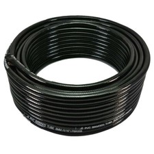 Black PVC POND HOSE Clear Flexible Reinforced Braided WATER Tube Pipe