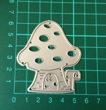 Toadstool Mushroom House Metal