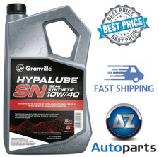 Granville 10W40 Semi Synthetic Engine Oil Hypalube Petrol & Diesel 0123 5L