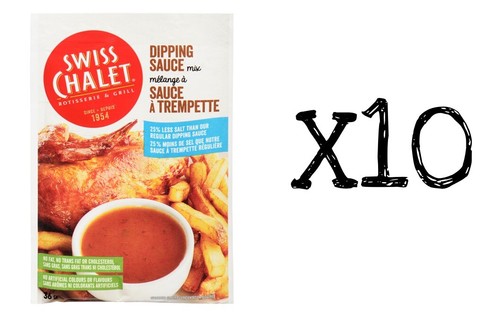 Packs swiss chalet dipping - 10,