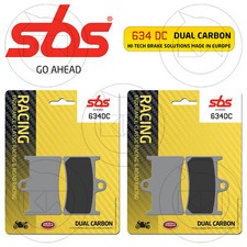 4 BRAKE PADS Anterior SBS
