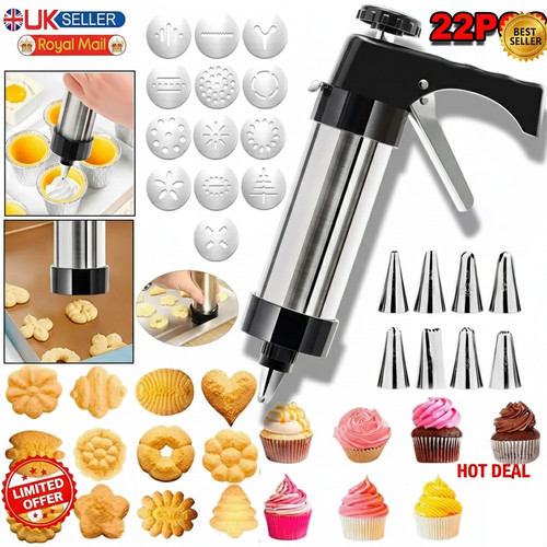 Stainless steel 22pcs - stainless, biscuit