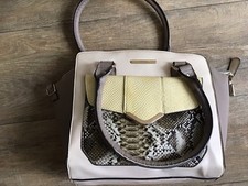 Ladies Cream Medium Handbag