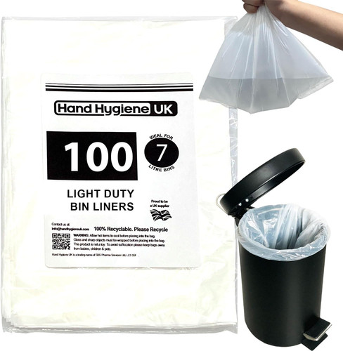 Pedal bin liners 100 - bin,