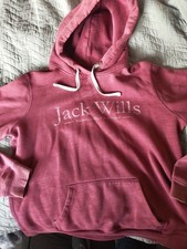 jack wills Pink Hoody Size 14