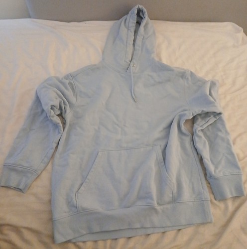 Light blue hoodie - h&m, medium