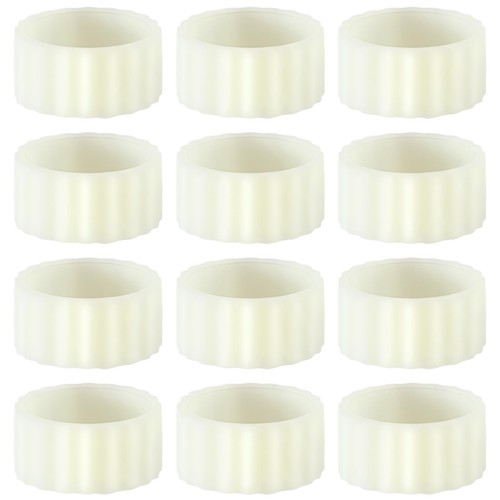 12pcs rubber candle grippers - candle,