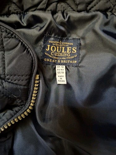Joules womens navy quilted - navy,