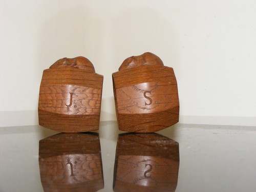 Vintage pair oak - oak, robert