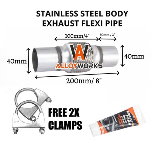 Exhaust clamp flexi - clamp-on,
