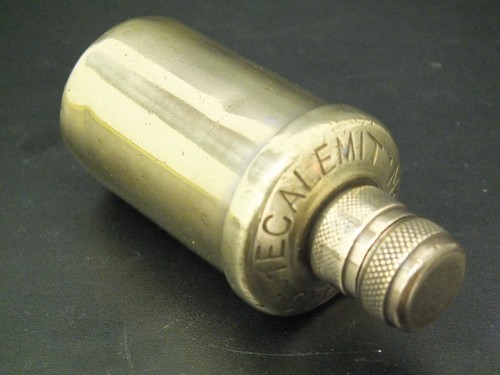 Vintage brass tecalemit cycle - brass,