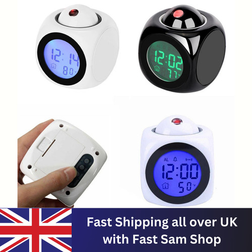 Digital led projection alarm - digital,
