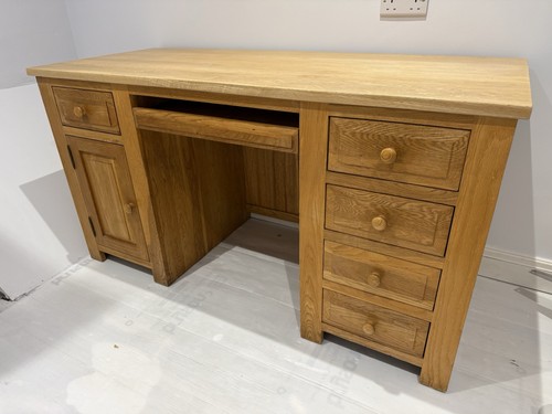 Solid oak desk worktop - oak,
